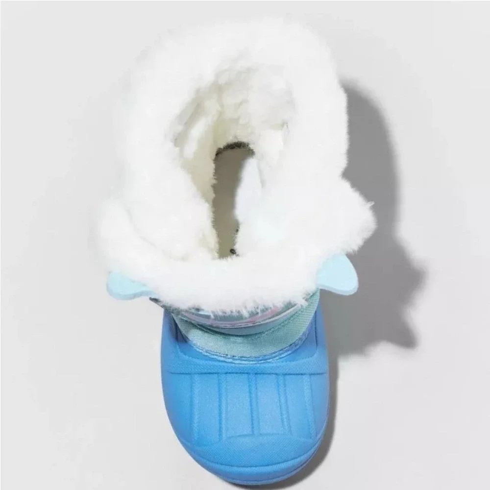 CAT & JACK Toddler Winter Boot Monster Frankie Snow Insulated‎ Waterproof Blue 7